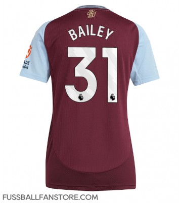 Aston Villa Leon Bailey #31 Replik Heimtrikot Damen 2024-25 Kurzarm